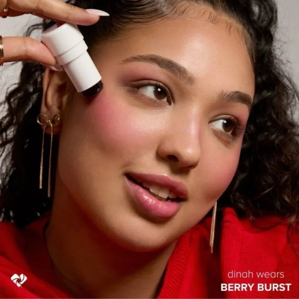 NIB Lottie London Jelly Twist “Berry Burst” Blush Lip Tint 0.28-oz
